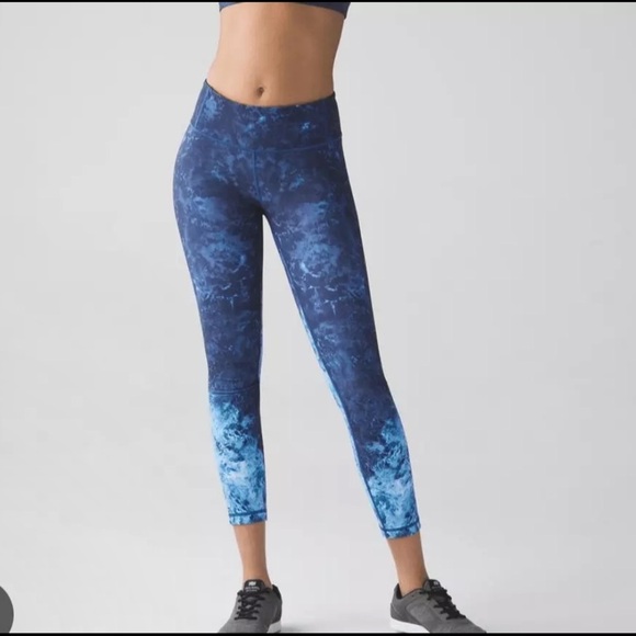 lululemon athletica Pants - Lululemon Speed Wunder Train Legging in Deep Sea Ocean Women’s Size 6